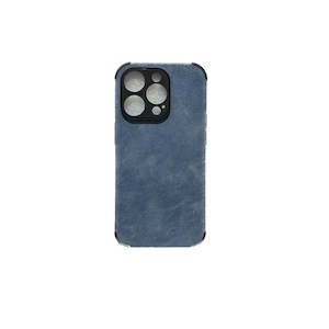 Soft TPU Suede Phone Case Blue - For iPhone 12 Pro Max