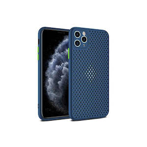 Ultra Thin Silica Gel Phone Case for iPhone X - Blue