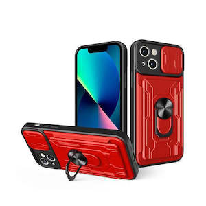 Iphone Xs Max 1: Shockproof Mobile Phone Cover w/- Camera Protection for iPhone XS Max Red