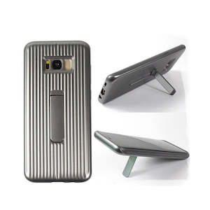 S10: Rugged Mobile Phone Stand Case for S10 Silver