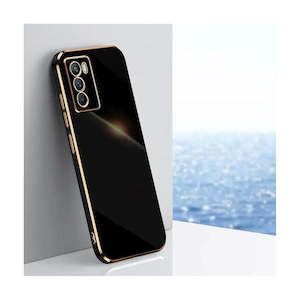 Note 20: Straight Edge Soft Shell Mobile Phone Case for Samsung Note 20 - Black