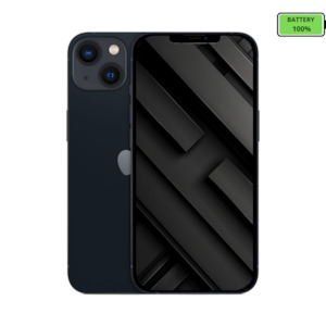 Apple iPhone 13 128GB Midnight Black - Good - Refurbished (Battery 100%)