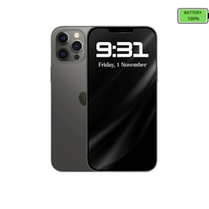 Iphone 12 Series: Apple iPhone 12 Pro 5G 128GB Graphite - Good - Refurbished (New Battery)