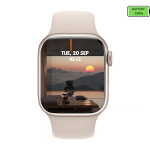 Apple Watch Series 8 45MM Aluminium GPS Starlight - Premium - Pre-owned (100% Ba&hellip;