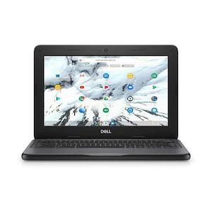 Laptops And Chromebooks: Dell Chromebook 11 3100 4GB 32GB Touch Screen Skinned Black - Good - Pre-owned