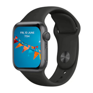 Apple Watch Series 4 40MM Aluminium GPS Space Black - Good Refurbished (New Battery)