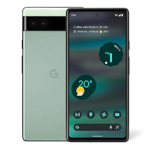 Mobile Phones: Google Pixel 6a 5G 6GB 128GB Sage – Good Pre-Owned