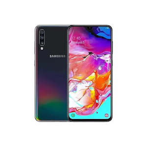 Mobile Phones: Samsung Galaxy A70 4G 128GB 6GB RAM Black - Good - Pre-owned