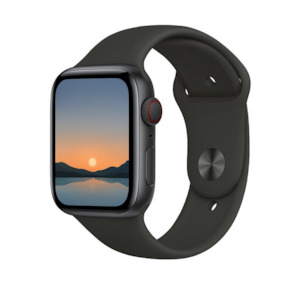 Apple Watch Series 7 45MM Titanium Edition GPS + Cellular Black Excellent Pre-owned