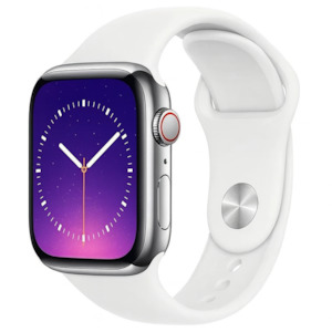 Apple Watch Series 7 45MM Stainless Steel GPS + Cellular Silver - Excellent Pre-owned