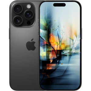 Iphones: Apple iPhone 16 Pro 512GB Black Titanium (100% Battery) Premium - Pre-owned (eSIM Model)