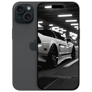 Iphones: Apple iPhone 15 128GB Black - Good Pre-owned