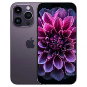 Iphone 14 Series: Apple iPhone 14 Pro 5G 256GB Deep Purple - Excellent Pre-owned (eSIM Model)