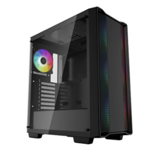 Pc Cases And Cooling: DeepCool CC560 ARGB Mid-Tower Case