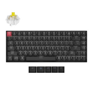 New: Keychron K2X-A4, 75% layout, QMK, White Backlight, Super Switch Banana, Wireless Mechanical Keyboard