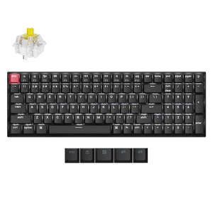 New: Keychron K4X-A4, 96% layout, QMK, White Backlight, Super Switch Banana, Wireless Mechanical Keyboard