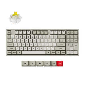 Keychron C1 Pro 8K QMK Wired RGB Backlight Hot-Swap Keychron Super BANANA Switch&hellip;