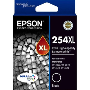 Epson Inkjet Cartridges: 254XL Epson Extra High Capacity Black Ink