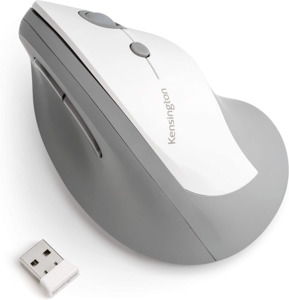 Ergonomic Mice: Pro Fit Ergo Vertical Grey Wireless Mouse
