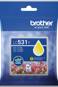 LC531Y Brother Yellow Ink Cartridge