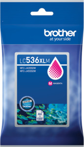 Inkjet Cartridges 1: LC536XLM Brother Hi Yield Magenta Ink Cartridge