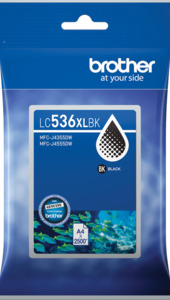 LC536XLBK Brother Hi Yield Black Ink Cartridge