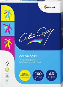 A3 Paper: A3 160gsm White Colour Copy Laser Paper - 250 sheets