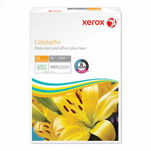 A3 Paper: A3 90gsm White Colortech+ Xerox Digital Uncoated Paper 500 sheets