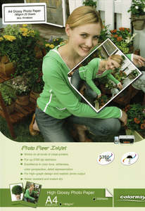 A4 Photo Paper: A4 180gsm Glossy Photo Paper 20 sheets
