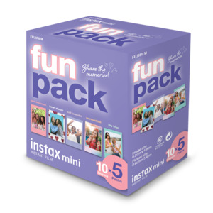 Instax Mini Film: INSTAX Mini Film 50pk Fun Pack