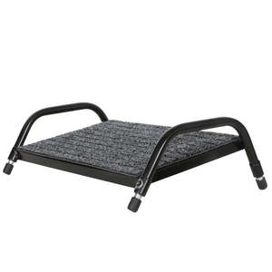 Back Foot Rests: Fluteline Adjustable Footrest - Large
