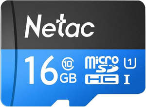 Micro Sd: Netac P500 16GB UHS-I Micro SDHC Card w/ Adapter