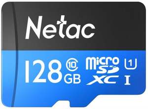 Micro Sd: Netac P500 128GB UHS-I Micro SDXC Card w/ Adapter