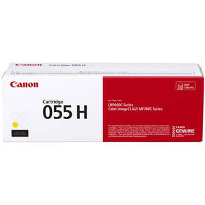 CART055HY Canon Yellow Toner