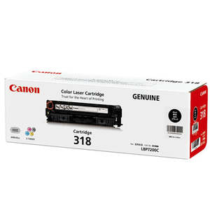 CART318BK Canon Black Toner