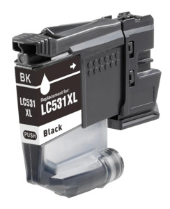 Inkjet Cartridges 1: LC531XLBK Compatible High Yield Black Cartridge