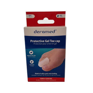 Comfort: Deramed Protective Gel Toe Cap