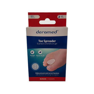 Comfort: Deramed Gel Toe Spreader