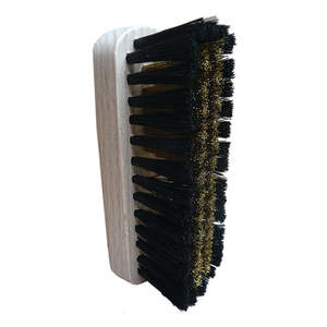 Accessories: Tedd's Suedette Brush - Wooden Handle