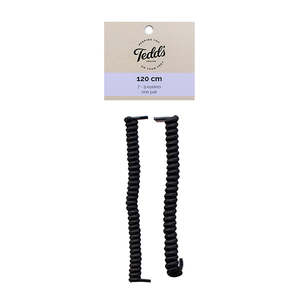 Spiral Elastic Laces