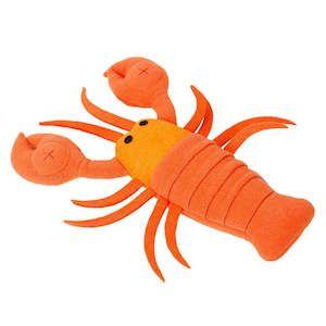 Lobster design dog snuffle toy