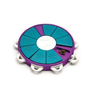 Nina Ottosson Twister Purple Puzzle Dog Toy