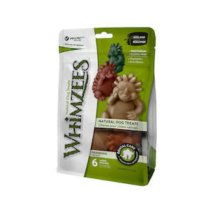 Dental Chews: Whimzees Large Hedgehog 6 Pack Dental Chews