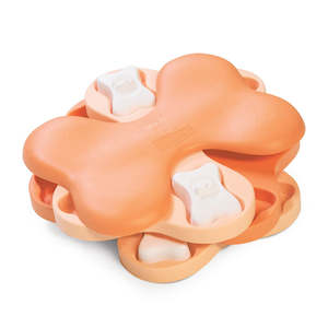 Nina Ottosson Dog Puzzle Toys: Puppy Tornado Interactive Treat Puzzle Dog Toy