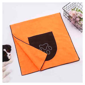 Dog Grooming: Extra wide microfibre dog bath towel