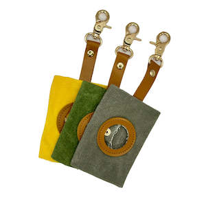 Dog Walk Nz: Canvas Dog Poop Bag Dispenser