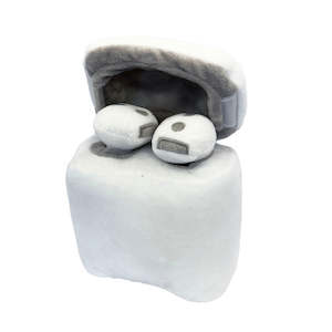 Dog Cuddle Plush Toys: Earbuds Earphone | High-tech Series Smart Electronics Shape Dog Plush Toy