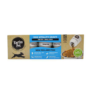 Dog Food Toppers: Earthz Pet New Zealand Fish Dog Vitality Gravy