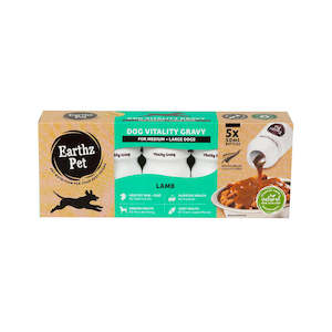 Dog Food Toppers: Earthz Pet Lamb Dog Vitality Gravy