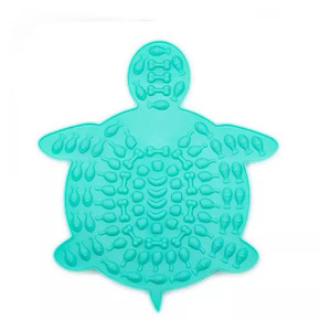 Dog Lick Mats Nz: Turtle themed dog silicone lick mat
